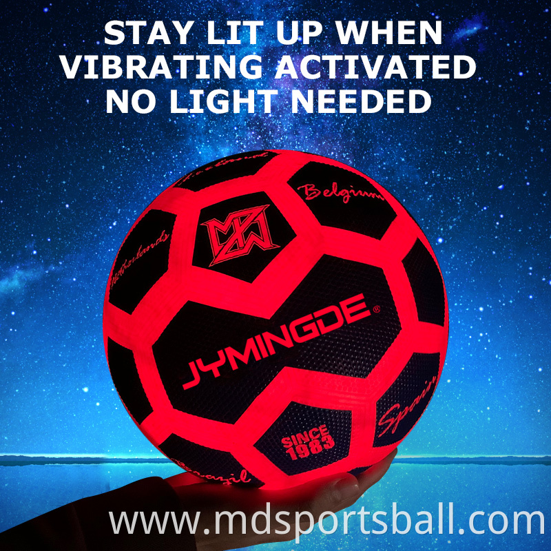 glow soccer ball